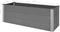 vidaXL - Plantenbak - verhoogd - 150x50x54 - cm - HKC - grijs