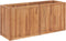 vidaXL - Plantenbak - verhoogd - 150x50x70 - cm - massief - teakhout