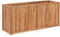vidaXL - Plantenbak - verhoogd - 150x50x70 - cm - massief - teakhout