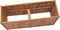 vidaXL - Plantenbak - verhoogd - 150x50x70 - cm - massief - teakhout
