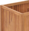 vidaXL - Plantenbak - verhoogd - 150x50x70 - cm - massief - teakhout