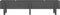 vidaXL - Plantenbak - verhoogd - 160x30x38 - cm - massief - grenenhout - grijs