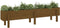 vidaXL - Plantenbak - verhoogd - 160x30x38 - cm - massief - grenenhout - honingbruin