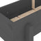 vidaXL - Plantenbak - verhoogd - 160x30x38 - cm - massief - grenenhout - grijs