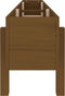 vidaXL - Plantenbak - verhoogd - 160x30x38 - cm - massief - grenenhout - honingbruin