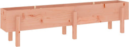 vidaXL - Plantenbak - verhoogd - 160x30x38 - cm - massief - douglashout