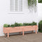 vidaXL - Plantenbak - verhoogd - 160x30x38 - cm - massief - douglashout