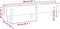 vidaXL - Plantenbak - verhoogd - 160x30x38 - cm - massief - douglashout