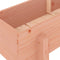 vidaXL - Plantenbak - verhoogd - 160x30x38 - cm - massief - douglashout