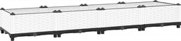 vidaXL - Plantenbak - verhoogd - 160x40x23 - cm - polypropeen