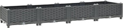 vidaXL - Plantenbak - verhoogd - 160x40x23 - cm - polypropyleen