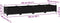 vidaXL - Plantenbak - verhoogd - 160x40x23 - cm - polypropyleen