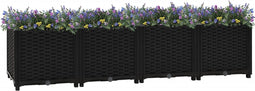 vidaXL - Plantenbak - verhoogd - 160x40x38 - cm - polypropyleen