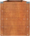 vidaXL - Plantenbak - verhoogd - 160x40x45 - cm - cortenstaal - roestig