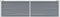 vidaXL - Plantenbak - verhoogd - 160x40x45 - cm - gegalvaniseerd - staal - grijs