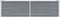 vidaXL - Plantenbak - verhoogd - 160x40x45 - cm - gegalvaniseerd - staal - grijs