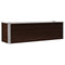 vidaXL - Plantenbak - verhoogd - 160x40x45 - cm - gegalvaniseerd - staal - bruin