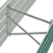 vidaXL - Plantenbak - verhoogd - 160x40x45 - cm - gegalvaniseerd - staal - groen