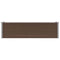 vidaXL - Plantenbak - verhoogd - 160x40x45 - cm - gegalvaniseerd - staal - bruin