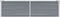 vidaXL - Plantenbak - verhoogd - 160x40x45 - cm - gegalvaniseerd - staal - grijs