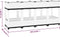 vidaXL - Plantenbak - verhoogd - 160x40x71 - cm - polypropeen