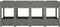vidaXL - Plantenbak - verhoogd - 160x40x71 - cm - polypropeen