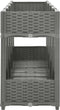 vidaXL - Plantenbak - verhoogd - 160x40x71 - cm - polypropeen