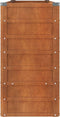 vidaXL - Plantenbak - verhoogd - 160x40x77 - cm - cortenstaal - roestig