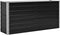 vidaXL - Plantenbak - verhoogd - 160x40x77 - cm - gegalvaniseerd - staal - antraciet