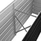 vidaXL - Plantenbak - verhoogd - 160x40x77 - cm - gegalvaniseerd - staal - antraciet