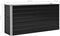 vidaXL - Plantenbak - verhoogd - 160x40x77 - cm - gegalvaniseerd - staal - antraciet