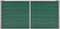 vidaXL - Plantenbak - verhoogd - 160x40x77 - cm - gegalvaniseerd - staal - groen