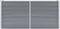 vidaXL - Plantenbak - verhoogd - 160x40x77 - cm - gegalvaniseerd - staal - grijs