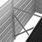 vidaXL - Plantenbak - verhoogd - 160x40x77 - cm - gegalvaniseerd - staal - antraciet