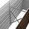 vidaXL - Plantenbak - verhoogd - 160x40x77 - cm - gegalvaniseerd - staal - bruin
