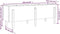 vidaXL - Plantenbak - verhoogd - 160x50x57 - cm - massief - grenenhout - honingbruin