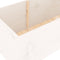 vidaXL - Plantenbak - verhoogd - 160x50x57 - cm - massief - grenenhout - wit