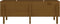 vidaXL - Plantenbak - verhoogd - 160x50x57 - cm - massief - grenenhout - honingbruin