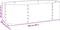 vidaXL - Plantenbak - verhoogd - 160x80x44 - cm - gegalvaniseerd - staal - zilver