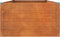 vidaXL - Plantenbak - verhoogd - 160x80x45 - cm - cortenstaal - roestig