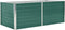 vidaXL - Plantenbak - verhoogd - 160x80x45 - cm - gegalvaniseerd - staal - groen