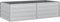 vidaXL - Plantenbak - verhoogd - 160x80x45 - cm - gegalvaniseerd - staal - zilver