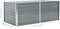 vidaXL - Plantenbak - verhoogd - 160x80x45 - cm - gegalvaniseerd - staal - grijs