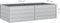 vidaXL - Plantenbak - verhoogd - 160x80x45 - cm - gegalvaniseerd - staal - zilver