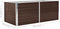 vidaXL - Plantenbak - verhoogd - 160x80x45 - cm - gegalvaniseerd - staal - bruin