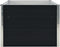 vidaXL - Plantenbak - verhoogd - 160x80x45 - cm - gegalvaniseerd - staal - antraciet