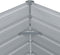 vidaXL - Plantenbak - verhoogd - 160x80x45 - cm - gegalvaniseerd - staal - bruin
