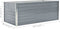 vidaXL - Plantenbak - verhoogd - 160x80x45 - cm - gegalvaniseerd - staal - grijs
