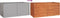 vidaXL - Plantenbak - verhoogd - 160x80x77 - cm - cortenstaal - roestig
