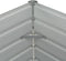 vidaXL - Plantenbak - verhoogd - 160x80x77 - cm - gegalvaniseerd - staal - antraciet